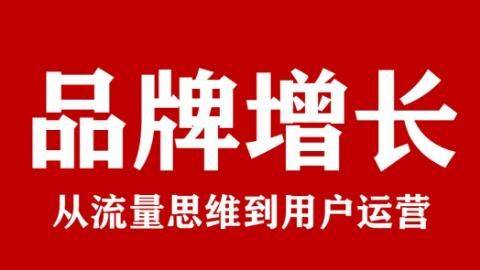 品牌增长的本质：从流量思维到<em>用户</em>资产运营